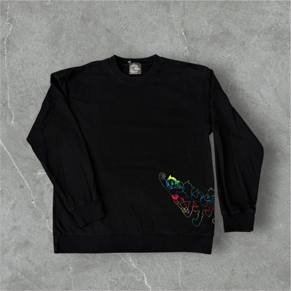 Astro Boy! Black Graphic Sweater